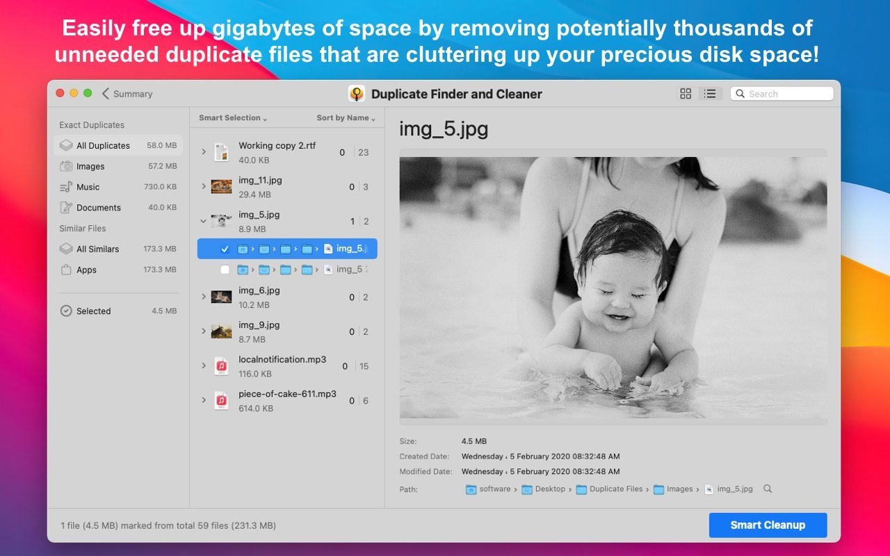Duplicate Finder and Cleaner screenshot 4